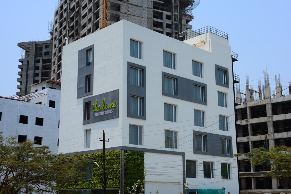 The Lime Boutique Suites Haidarábád Kültér fotó