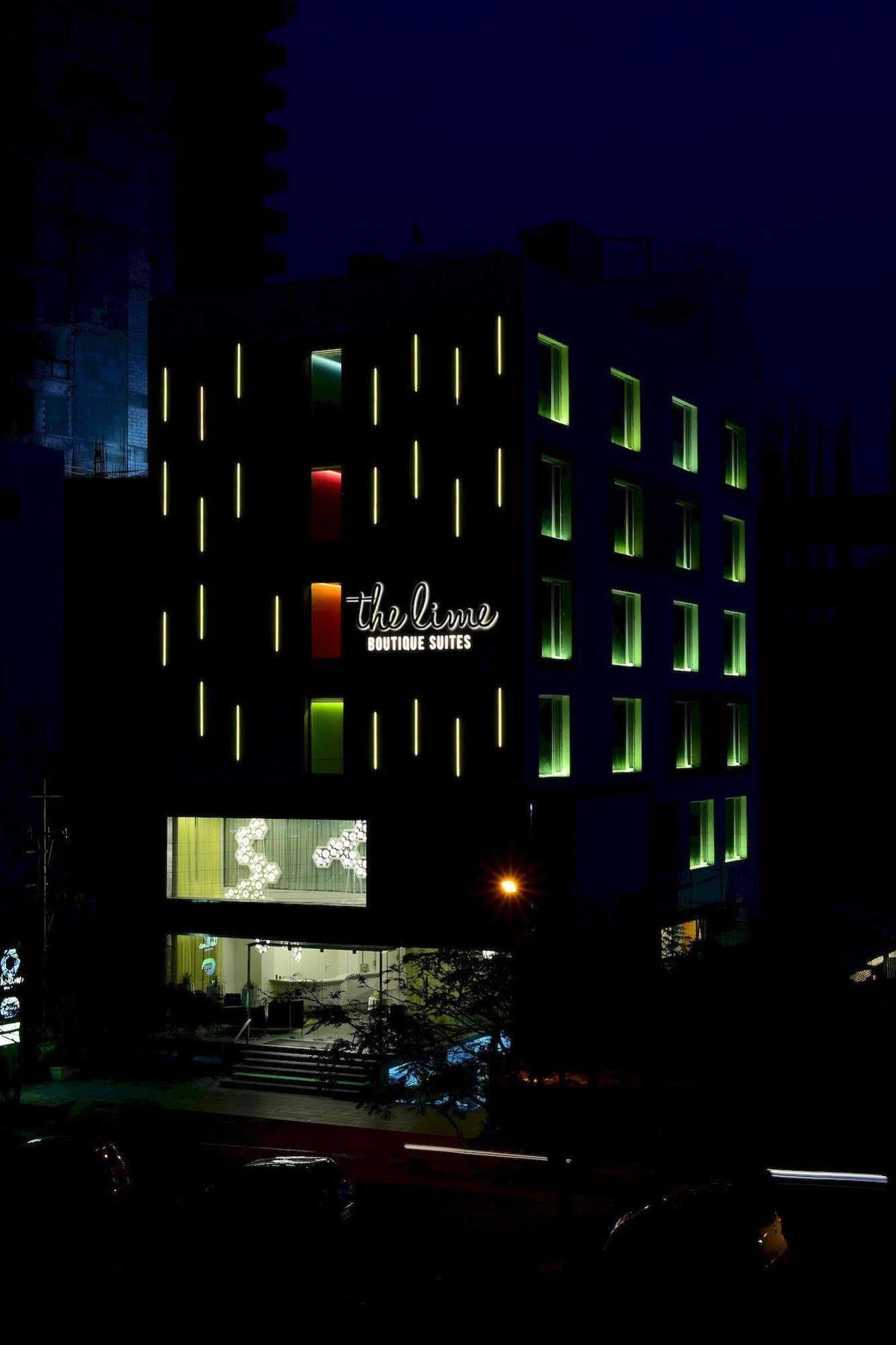 The Lime Boutique Suites Haidarábád Kültér fotó