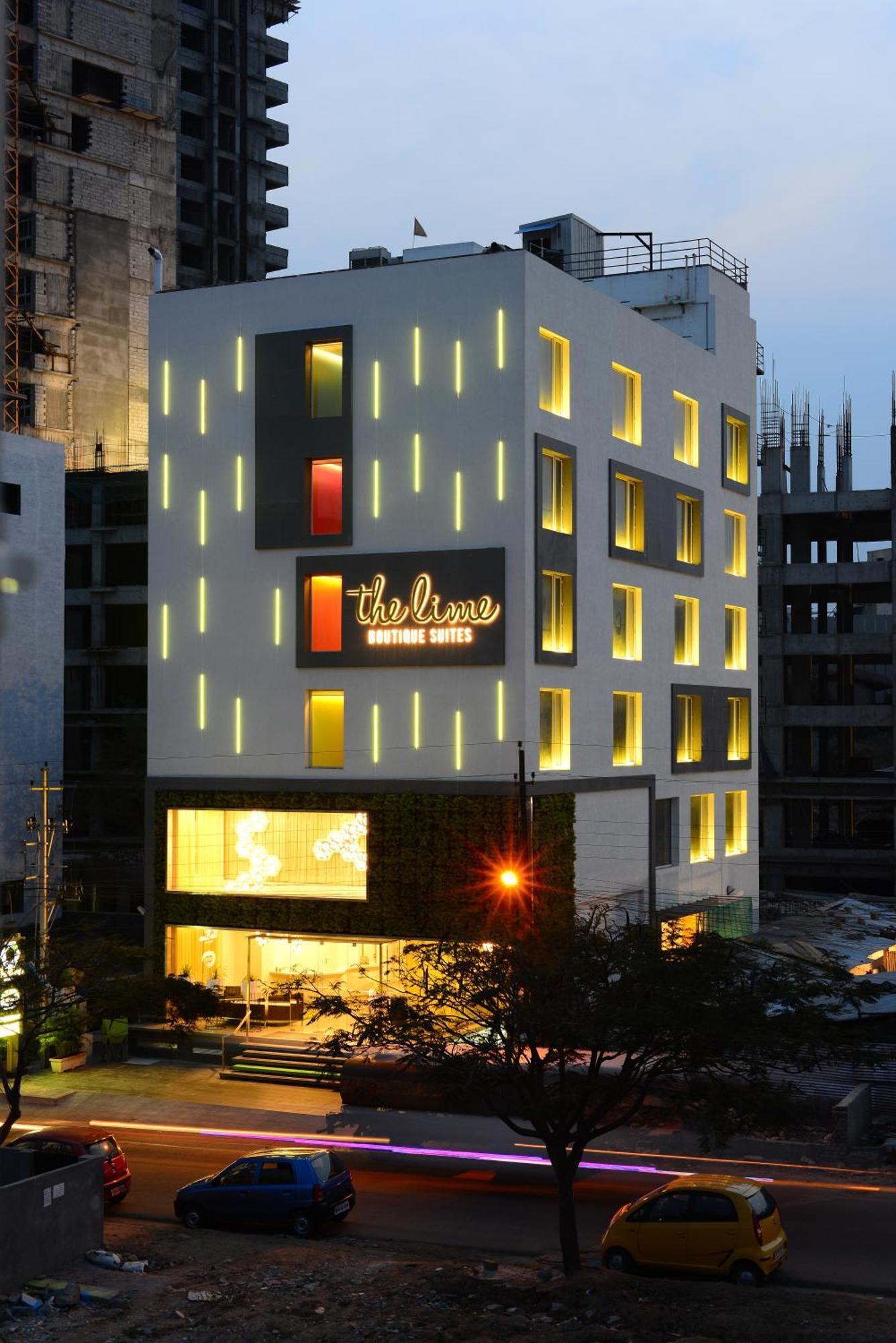 The Lime Boutique Suites Haidarábád Kültér fotó
